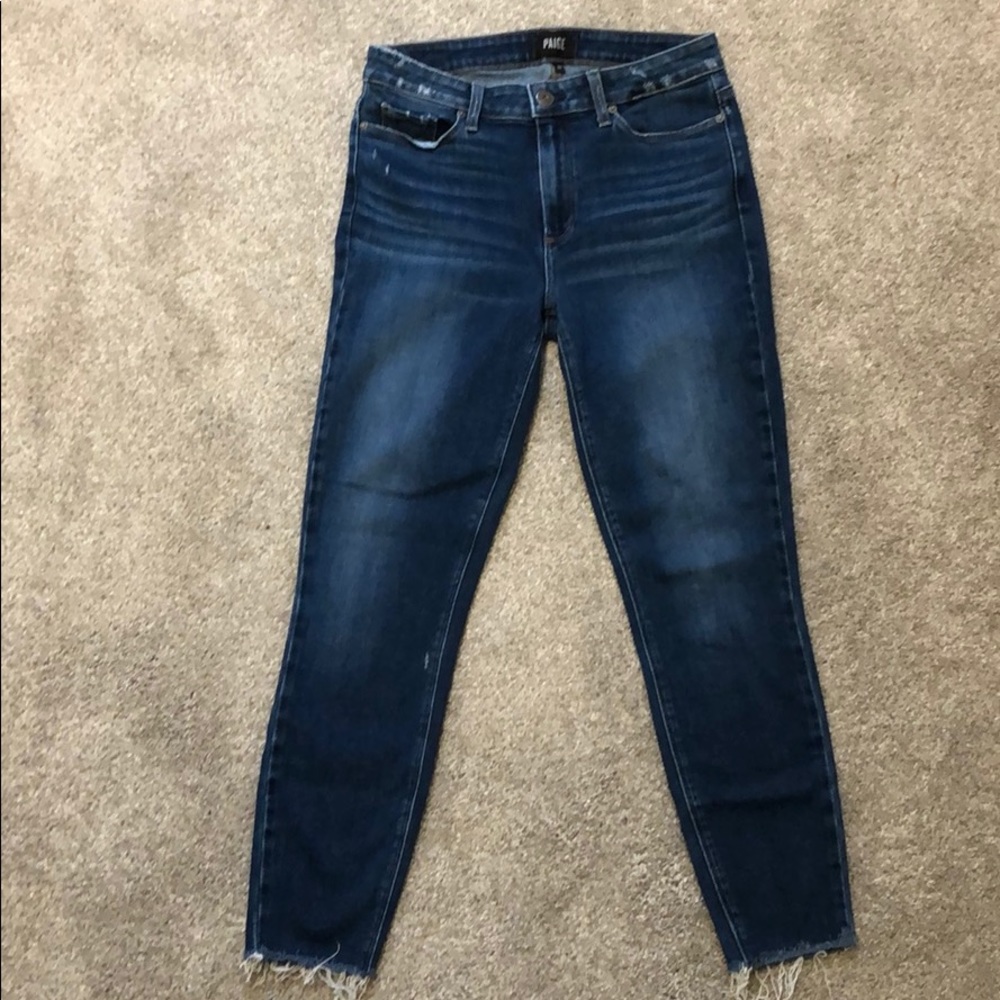 Paige Hoxton High waisted ankle skinny jeans